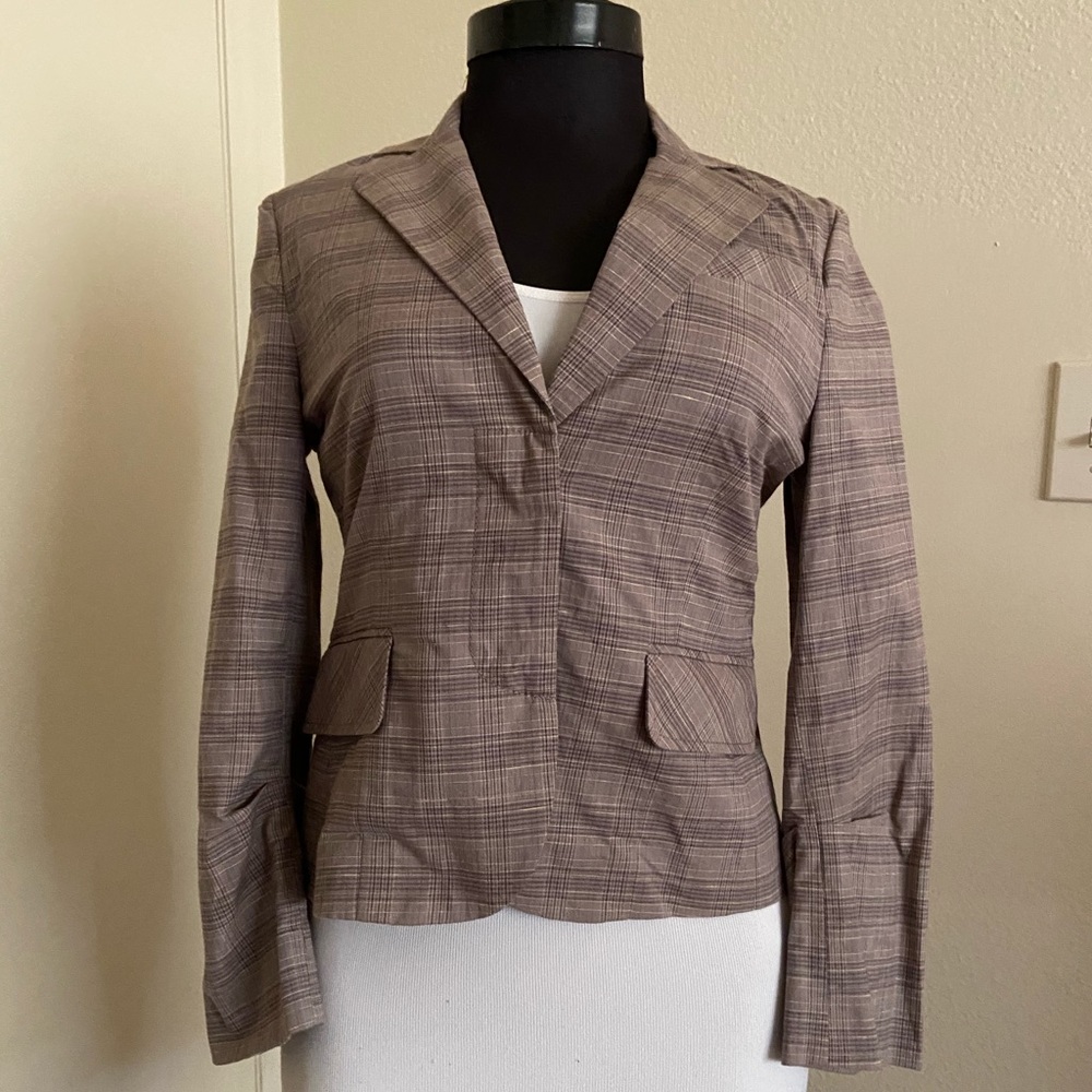 Bcbgmaxazria Plaid Jacket
